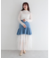 dazzlin シアーリブニットプルオーバー