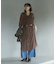 花柄シフォン楊柳ワンピース