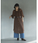 花柄シフォン楊柳ワンピース