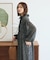 花柄シフォン楊柳ワンピース
