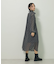 花柄シフォン楊柳ワンピース