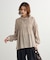 ・ELENCARE DUE シアーシャーリングシャツ