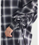 ・ELENCARE DUE チェックギャザーシャツ