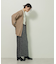 ・ELENCARE DUE プリーツノーカラージャケット