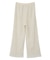 コード刺繍レースイージーワイドパンツ