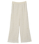 コード刺繍レースイージーワイドパンツ