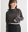 ・ANDSEARCH シアーベロアボトルネックロンTEE