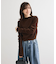・ANDSEARCH シアーベロアボトルネックロンTEE