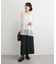 ウエストレイヤーボックスプリーツスカート