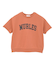 kids5分袖刺繍ロゴトレTEE