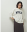 5分袖刺繍ロゴトレTEE