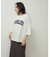 5分袖刺繍ロゴトレTEE