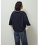 5分袖刺繍ロゴトレTEE