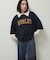 5分袖刺繍ロゴトレTEE