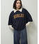 5分袖刺繍ロゴトレTEE