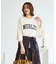 5分袖刺繍ロゴトレTEE
