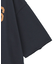5分袖刺繍ロゴトレTEE