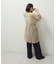 バンドカラー比翼タック袖チュニック