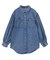 ・SUGAR SPOON ボリュームスリーブデニムシャツ