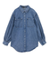 ・SUGAR SPOON ボリュームスリーブデニムシャツ