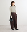 ・ELENCARE DUE ツイルタックコクーンパンツ