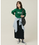 楽ちんIラインリブスカート