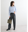 ウエストレイヤードワイドパンツ