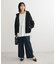 ウエストレイヤードワイドパンツ