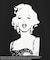 ■Marilyn Monroe モノクロptスウェット