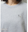 ■PEANUTS スヌーピーミニ刺繍スウェット