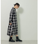 ロングシャツワンピース