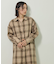 ロングシャツワンピース