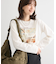 分割フォト長袖Tシャツ