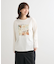 分割フォト長袖Tシャツ