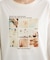 分割フォト長袖Tシャツ