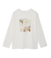 分割フォト長袖Tシャツ