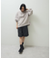 ダンボール抜け衿プルオーバー