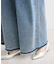 タックワイドデニムパンツ