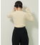 【WEB限定】もちやわ袖口釦リブニットプルオーバー