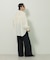 ease blue.バックシャーリングブラウス