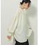 ease blue.バックシャーリングブラウス
