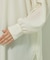 ease blue.バックシャーリングブラウス