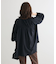 ease blue.バックシャーリングブラウス