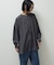 ease blue.バックシャーリングブラウス