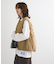 サイドZIP中綿コクーンベスト
