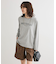 キレイ目ロゴ長袖Tシャツ