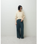 シャギークルーネックニットプルオーバー