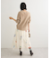 シャギークルーネックニットプルオーバー