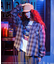 ■STRANGER THINGS×MINNETONKA?チェックシャツ