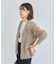 シャギーVネックカーディガン